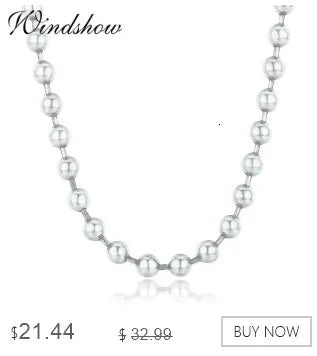 35cm-80cm 1mm Thin Pure Solid 925 Sterling Silver Box Chain Necklace Women Men Girls Jewelry Short to Long Kolye Collares