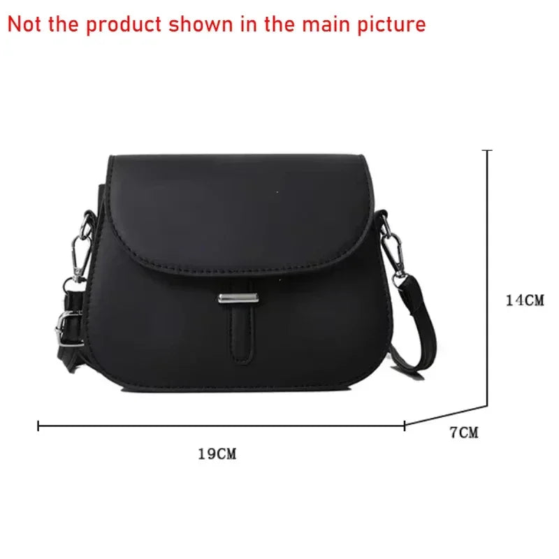 Advanced Texture Retro Small Saddle Bag Women 2025 New Popular All-Match Messenger Bag Fashion Underarm Bags Square Sling Bag