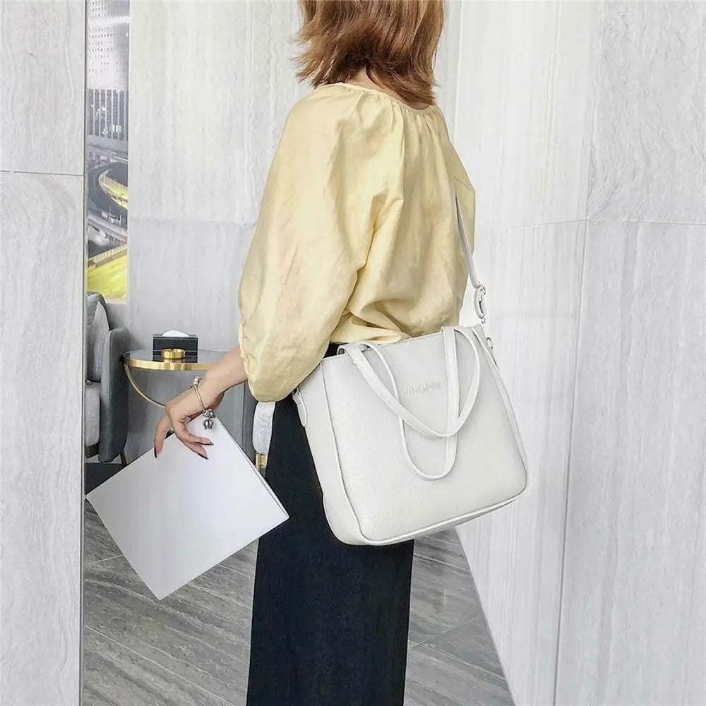 4Pcs/set Leather Crossbody Bags Women Bag Set Pattern Portable Fashion Shoulder Bags Purse Ladies PU Crossbody Bag