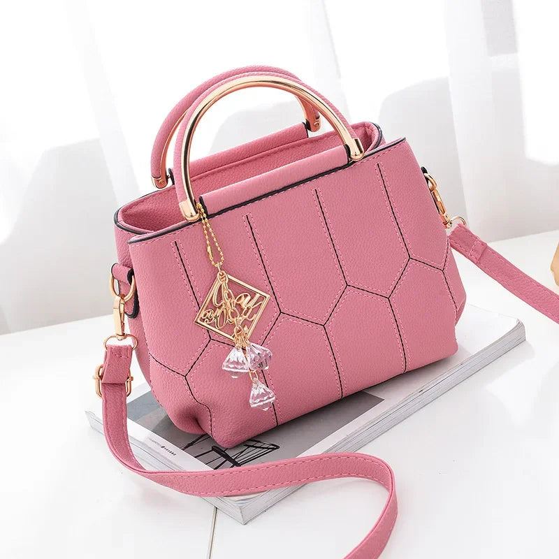 Trendy Women's Handbag Spring Summer New Style Korean Version Simple Small Square Bag Single Shoulder Bag Crossbody Bag