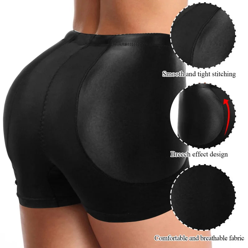 Women's Butt Lifter Panties - Hip Pads Waist Trainer Shapewear