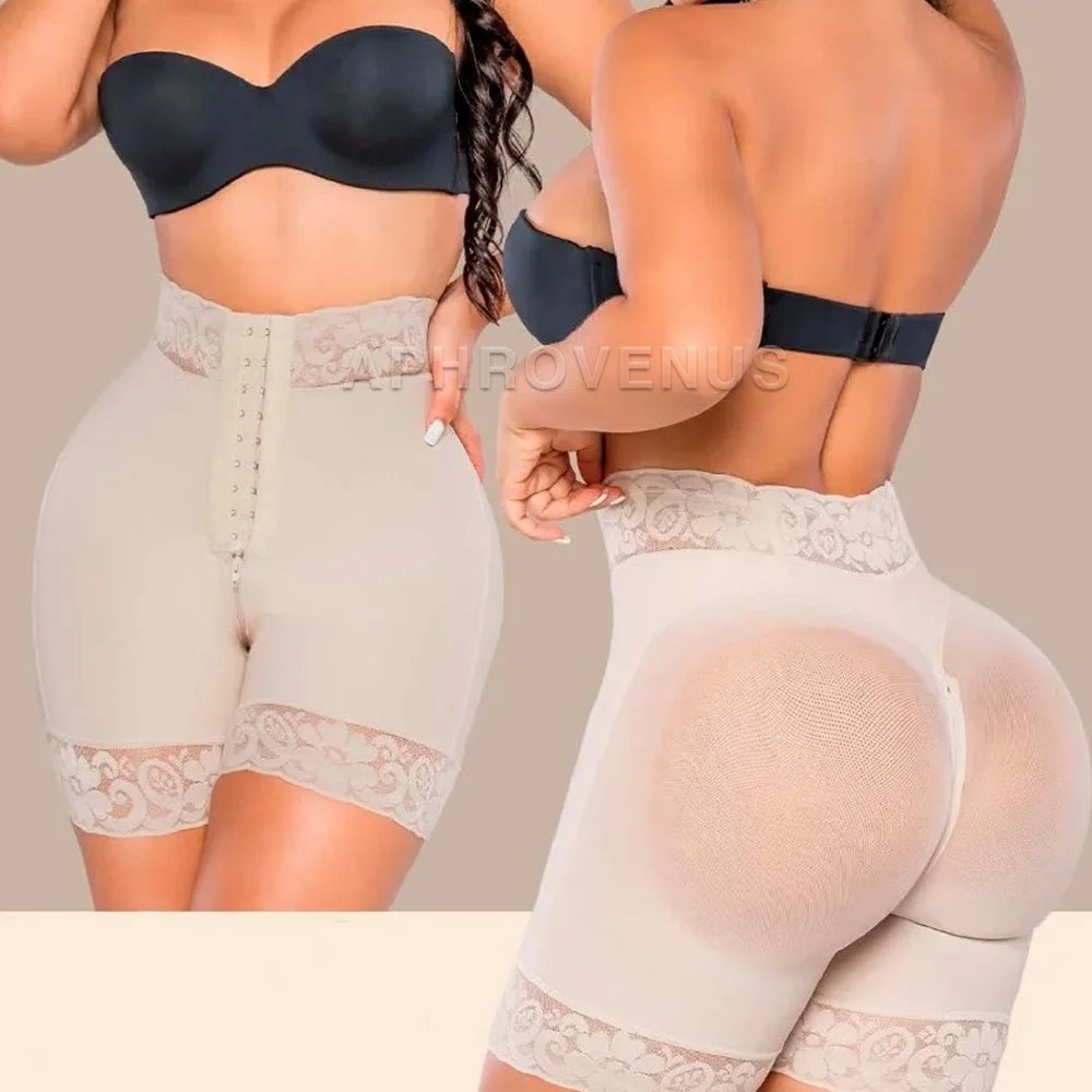 Fajas Colombiana Shorts - BBL Butt Lifter Waist Trainer Shaper