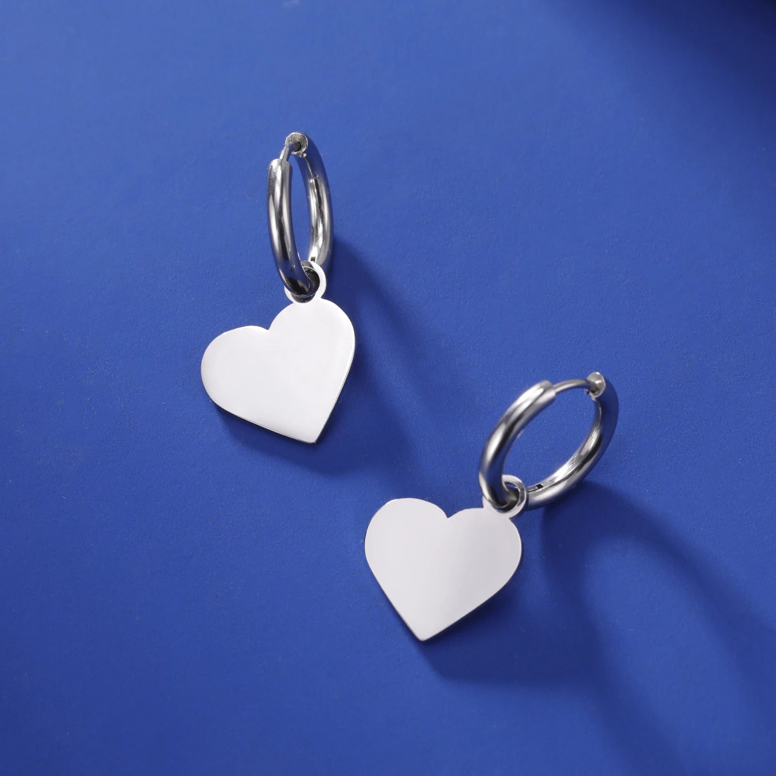Lucktune Flower Clover Heart Drop Earrings Women Stainless Steel Star Sun Geometry Earrings 2025 New Fashion Kpop Jewelry Gift