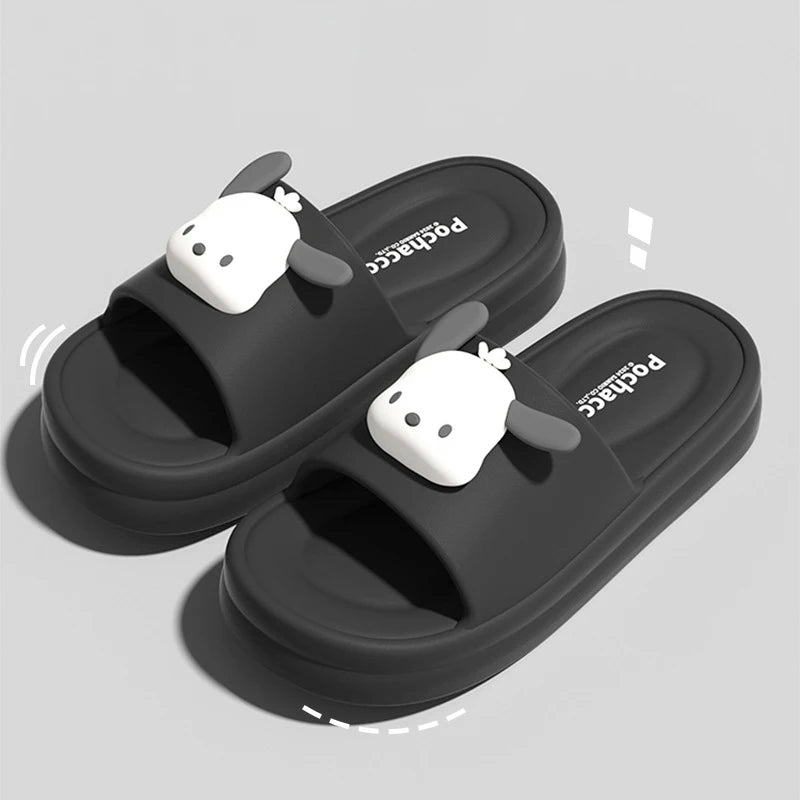 Super Soft EVA Cartoon Slippers - Thick Cushion Cute Indoor Outdoor Slides