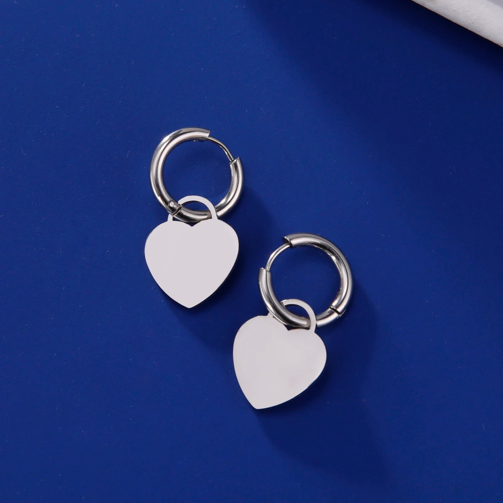 Lucktune Flower Clover Heart Drop Earrings Women Stainless Steel Star Sun Geometry Earrings 2025 New Fashion Kpop Jewelry Gift