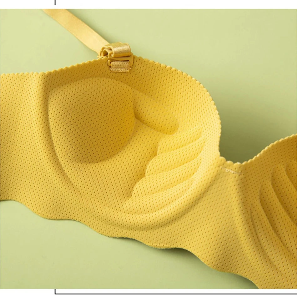 Girls Seamless Bra - Comfort Breathable Removable Strap