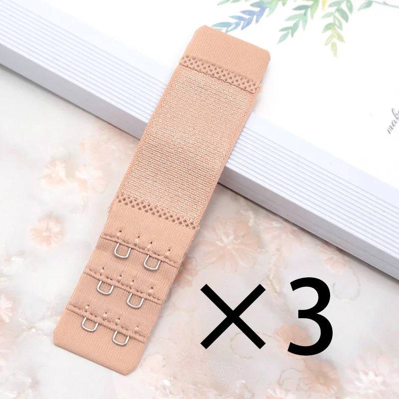 3PCS Bra Extension Strap - Adjustable Hook Clip Expander