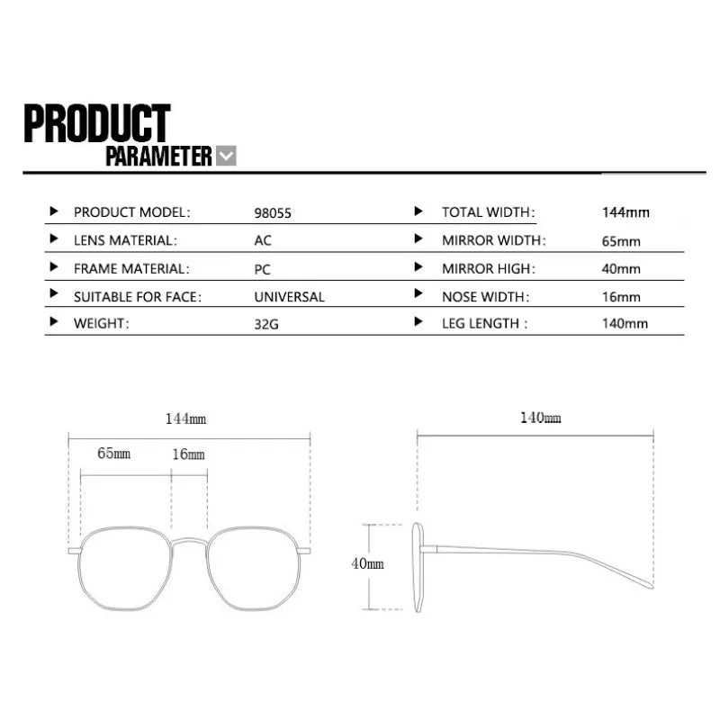 Retro Rectangle Small Frame Sunglasses - Vintage Designer Black Women