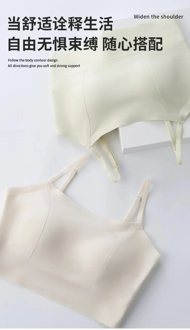2024 Invisible Push Up Bra Backless Sexy Women Bras Low Cut Plunge Brassiere Open Back Wedding Underwear Seamless Lingerie