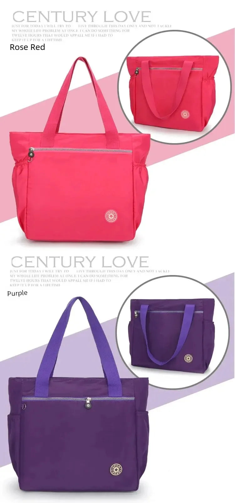 Waterproof Oxford Duffle Bag Large Capacity Women Travel Bags Shoulder Bag Valise Bolsa De Viagem Women's Handbags Shopping Bags