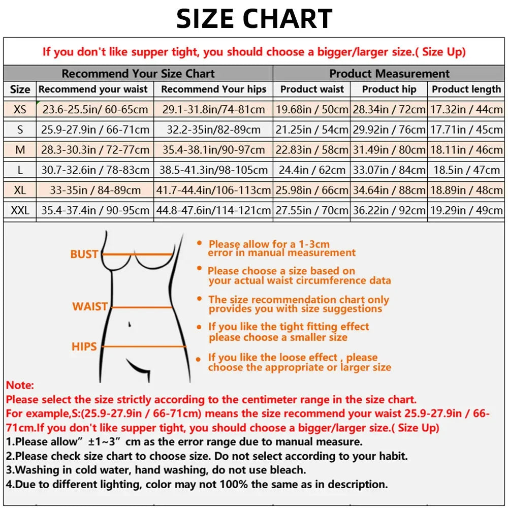 Fajas Colombian Shapewear - High Compression Waist Trainer Shorts