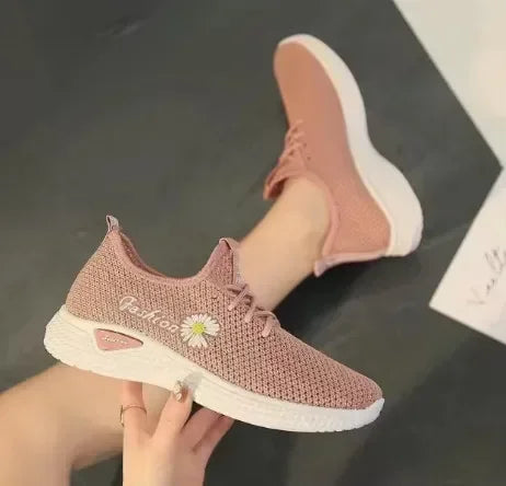 Women Sneakers Autumn New Trendy Mesh Casual Sports Running Shoes Wholesale Comfortable Lightweight Breathable Fashion Sneakers