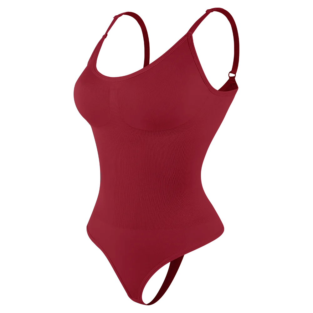 Bodysuit Shapewear - Tummy Control Butt Lifter Low Neck Jumpsuit