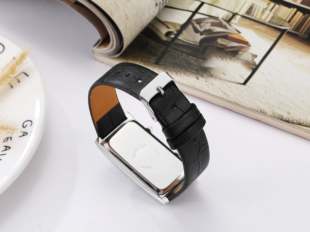 Hot selling fashion leisure business dual time zones dual dial watches for man woman couple watches quartz watches reloj