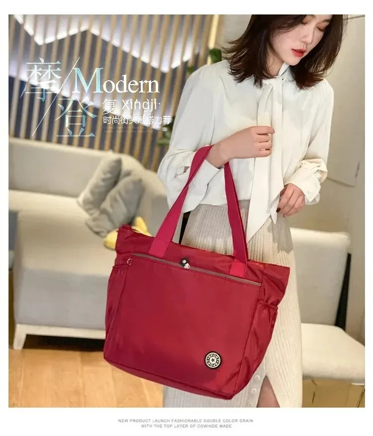 Waterproof Oxford Duffle Bag Large Capacity Women Travel Bags Shoulder Bag Valise Bolsa De Viagem Women's Handbags Shopping Bags