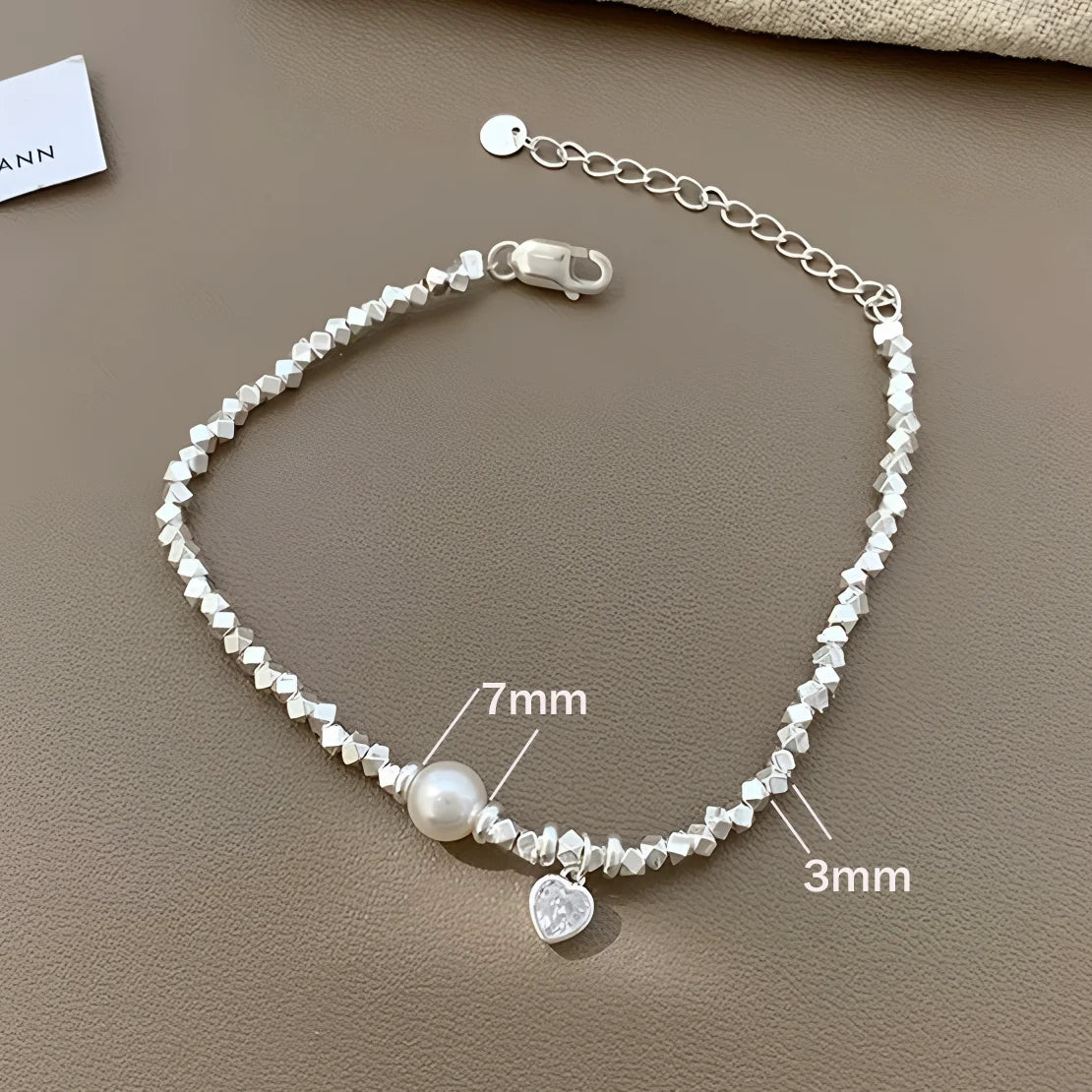 VENTFILLE 925 Sterling Silver Double Layer Pearl Bracelet for Women Girl Design Bead Korean Jewelry Dropshipping