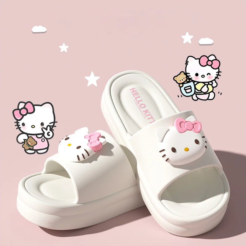 Super Soft EVA Cartoon Slippers - Thick Cushion Cute Indoor Outdoor Slides