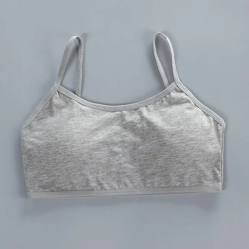 Teenage Girls Training Bras - Cotton Soft Sports Bra 8-16 Years