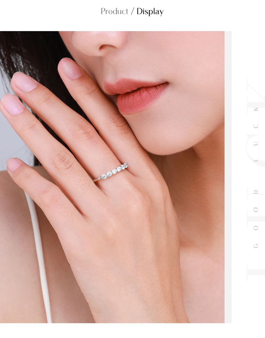 925 Sterling Silver 5A Zirconia Ring - Luxury Wedding Band Women