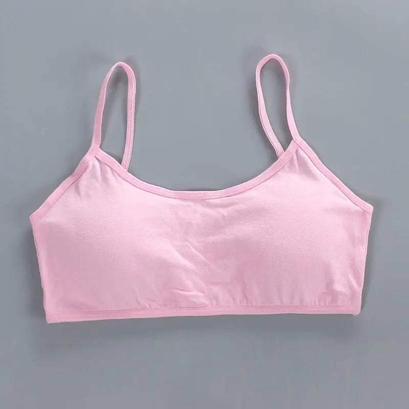 Teenage Girls Training Bras - Cotton Soft Sports Bra 8-16 Years