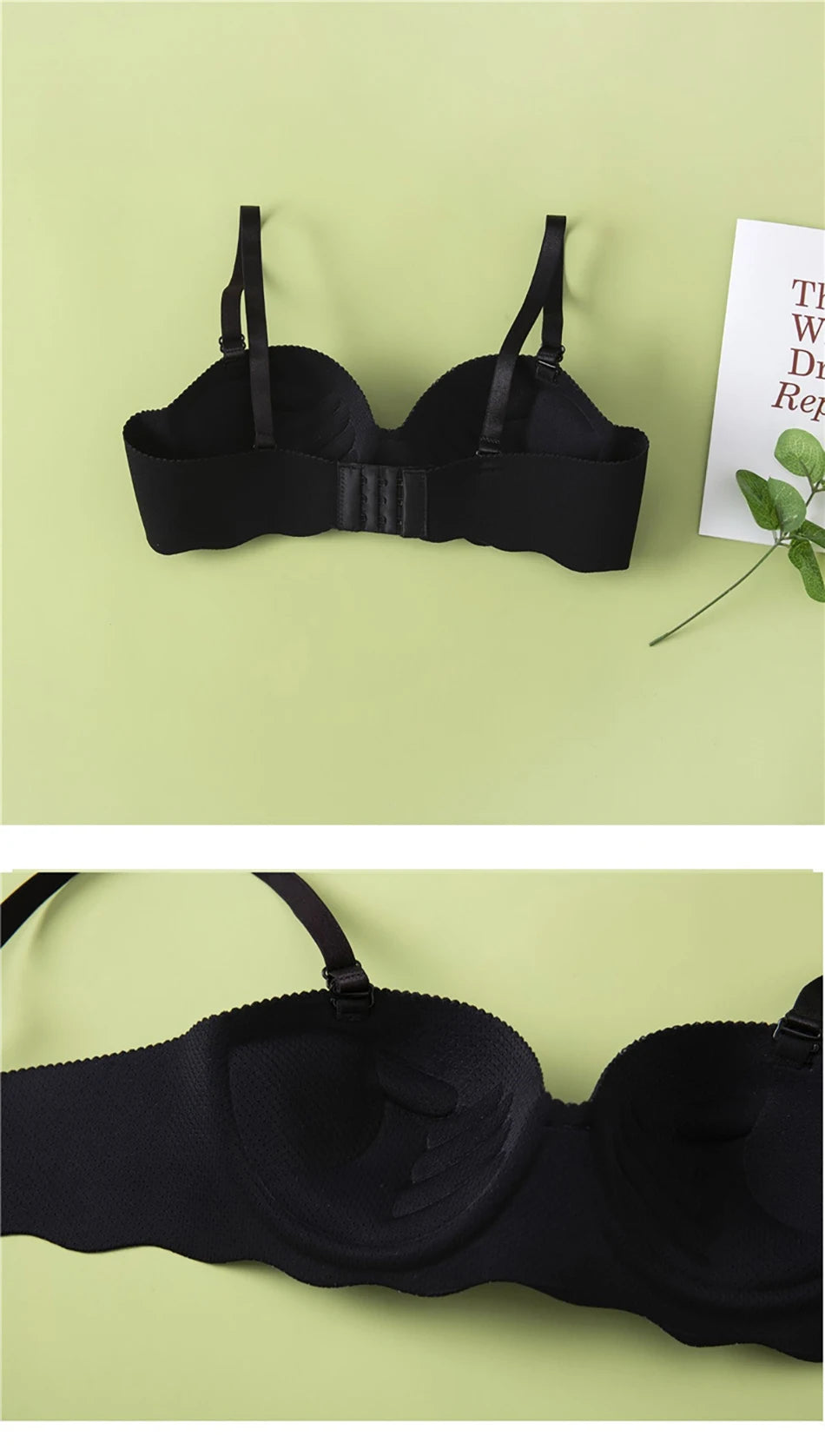 Girls Seamless Bra - Comfort Breathable Removable Strap