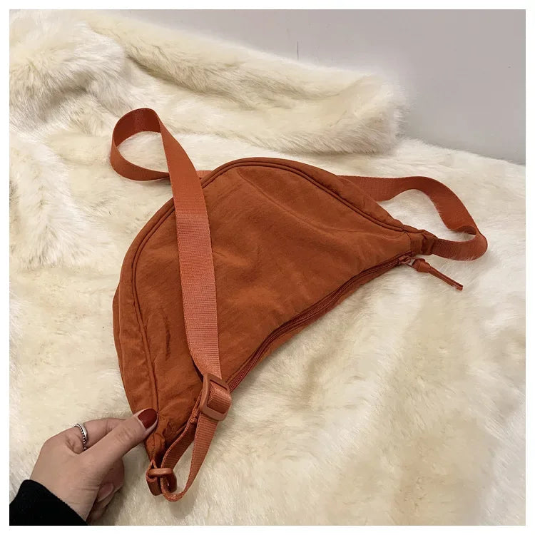 Casual Nylon Crossbody Bag for Women Designer Shoulder Bags Large Capacity Tote Lady Travel Shopper Bag Female Purses 2024