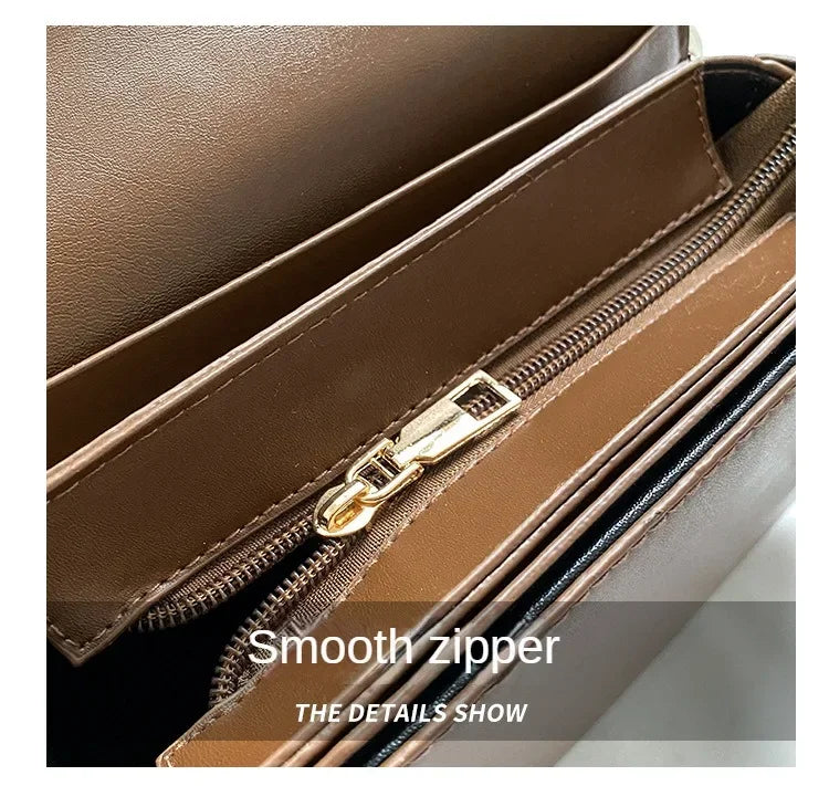 Advanced Texture Retro Small Saddle Bag Women 2025 New Popular All-Match Messenger Bag Fashion Underarm Bags Square Sling Bag