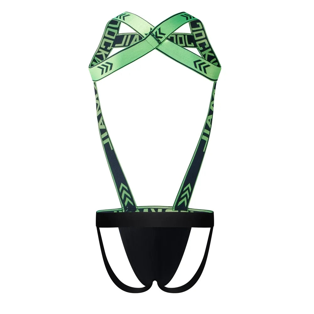 Man Harness Set Sexy Underwear Men Gay Men's Thongs Bodysuit Jockstrap Sissy Tanga Hombre Slip Cuecas Masculinas Sexy Lingerie