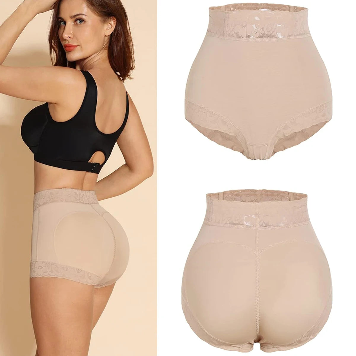 Fajas Colombianas Shapewear - Tummy Control Butt Lifter Girdle