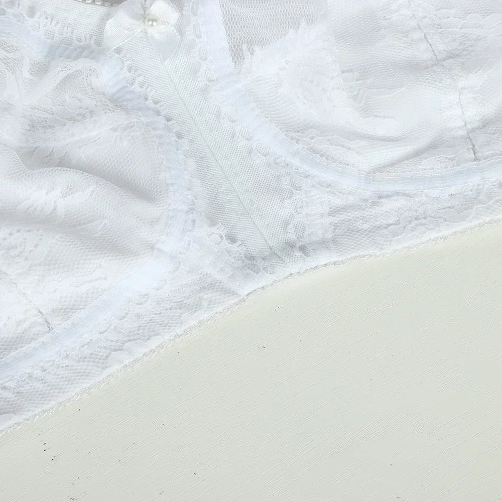 Big Minimizer Bras - Large Size Lace Wireless Full Coverage