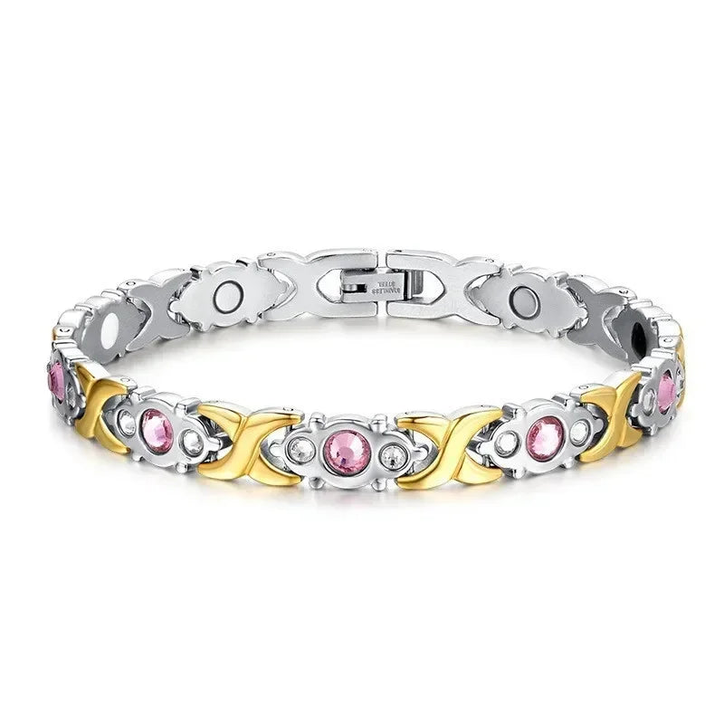 Health Care Magnetic Bracelet Weight Loss Anti-Fatigue Therapy Bracelets For Men Women Arthritis Pain Relief Energy Jewelry Gift