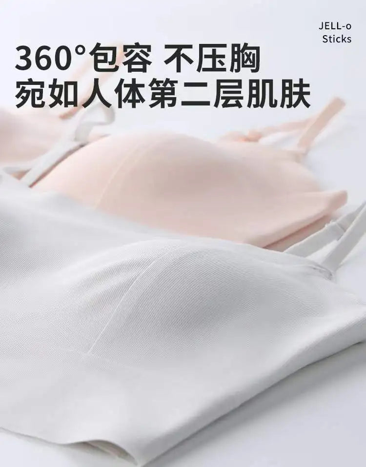 2024 Invisible Push Up Bra Backless Sexy Women Bras Low Cut Plunge Brassiere Open Back Wedding Underwear Seamless Lingerie