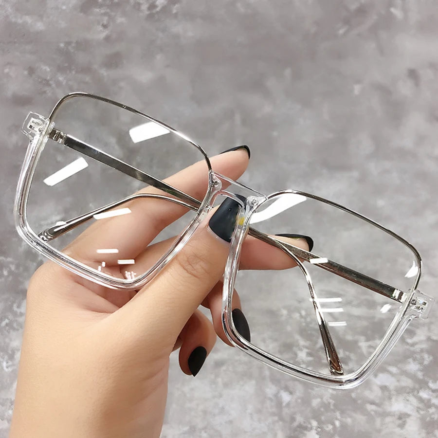 2025 Big Square Frame Travel Sunglasses - Luxury Gradient Unisex UV400