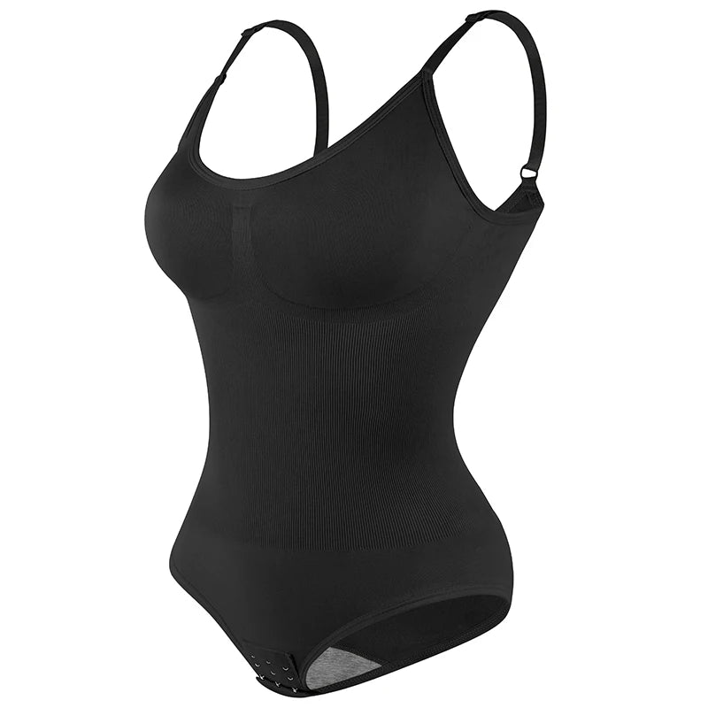 Bodysuit Shapewear - Tummy Control Butt Lifter Low Neck Jumpsuit