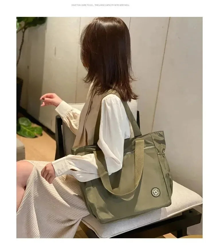 Waterproof Oxford Duffle Bag Large Capacity Women Travel Bags Shoulder Bag Valise Bolsa De Viagem Women's Handbags Shopping Bags