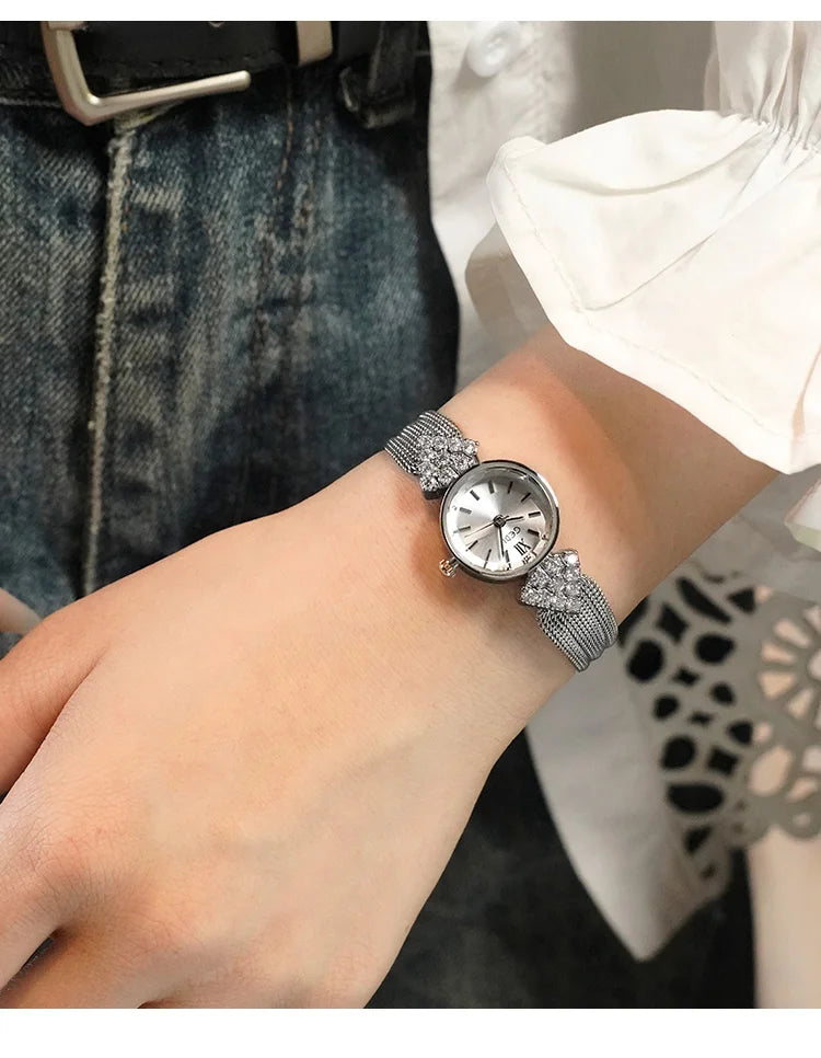GEDI Luxury Retro High-End Ladies Watches Niche Vintage Quartz Woman Wristwatch Diamond Fashion Casual Watches for Woman