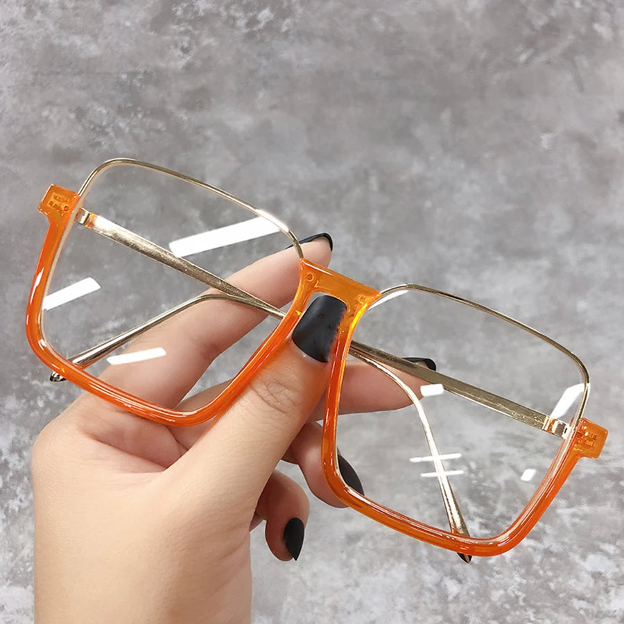 2025 Big Square Frame Travel Sunglasses - Luxury Gradient Unisex UV400