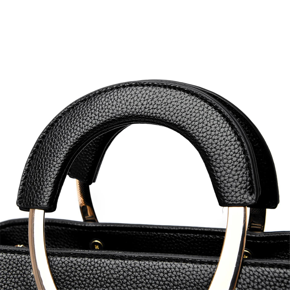 VANDERWAH Leather Tote - Designer Crossbody Shoulder Bag 2024
