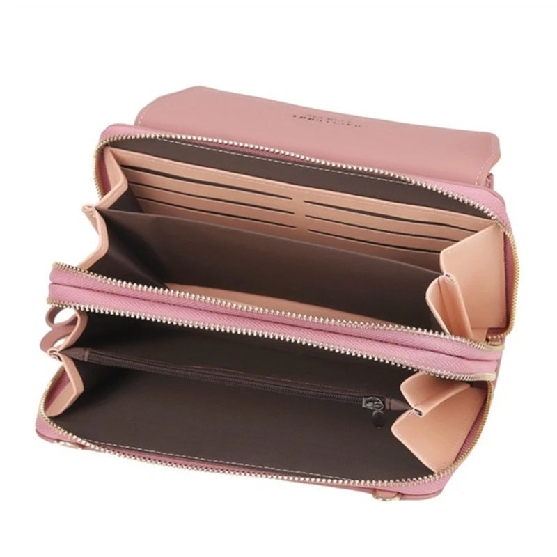 Brand Designer Wallets Women Many Departments Clutch Wallet Female Long Large Card Purse Ladies Handbag