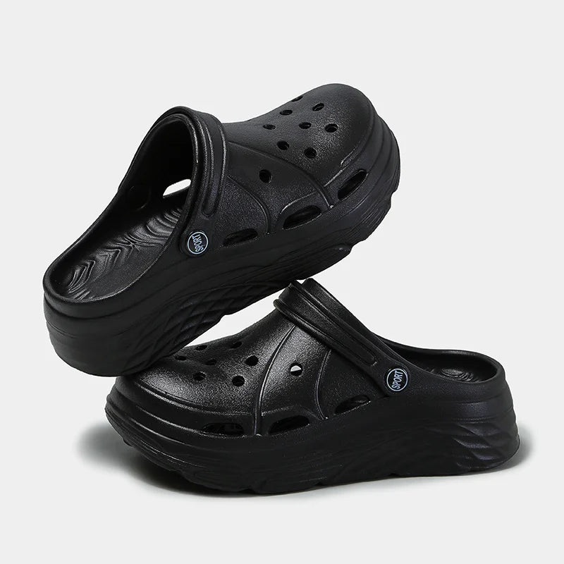 Women's Fashion Platform Sandals - Summer 2025 EVA Clogs Garden Shoes