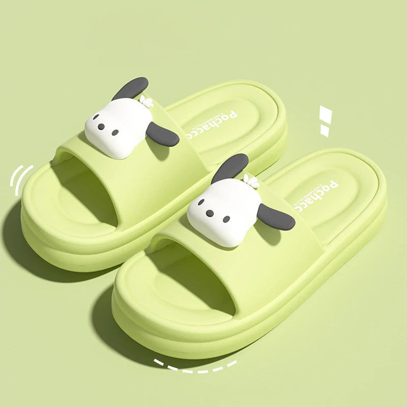 Super Soft EVA Cartoon Slippers - Thick Cushion Cute Indoor Outdoor Slides