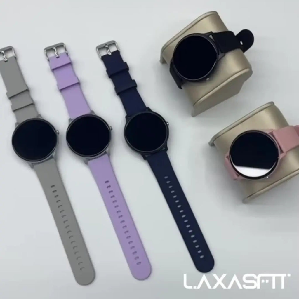 LAXASFIT 2024 Smartwatch - Bluetooth Call IP68 Fitness Custom Dials