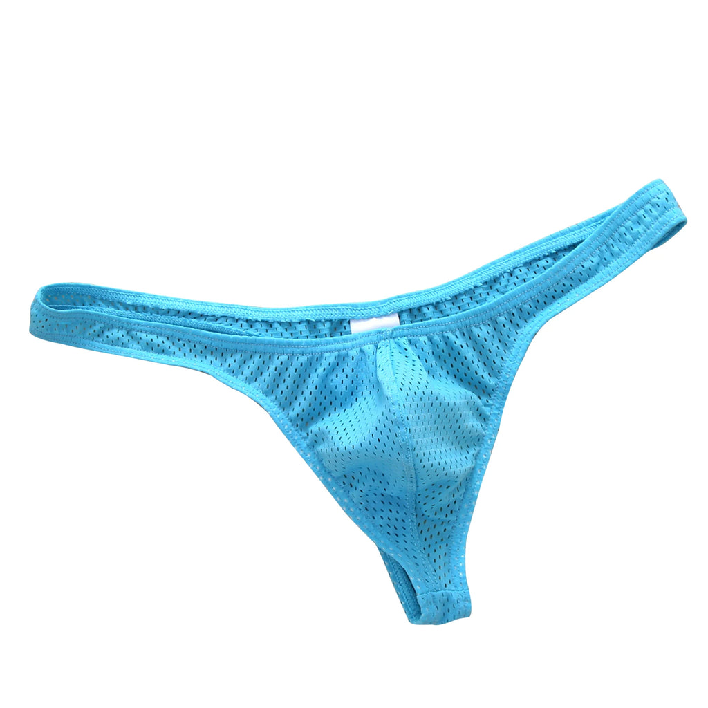 3 Pack Mens mesh thong briefs thongs sexy man underwear Sexy Gay Men Boys Jockstrap Underwear Sissy Panties Cueca Tanga Male