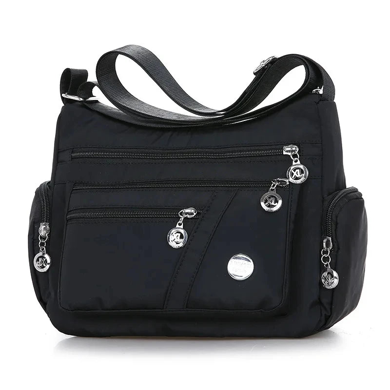 Crossbody for Women Waterproof Tote Casual Nylon Purse Handbag RFID Lightweight Messenger Bag