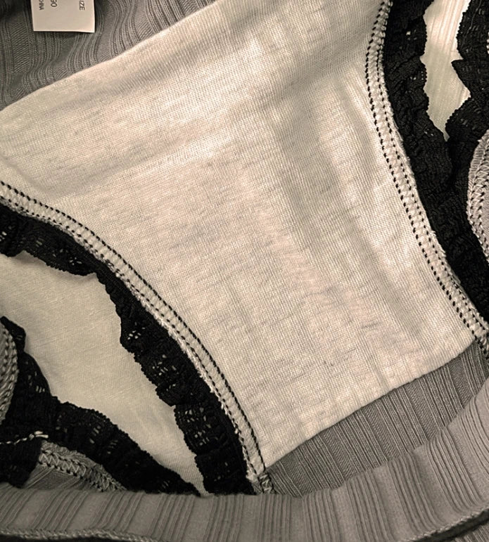 3Pcs/Set Cotton Panties Mid-Waist Women's Underwear Female Breathable Underpants Girls Solid Color Briefs Short Sexy Lingerie