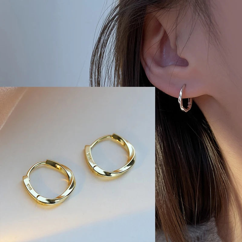 VENTFILLE 925 Sterling Silver Bow Knot Ear Clip for Women Girl Ribbon Design Ballet Style Sweet Jewelry Gift Dropshipping