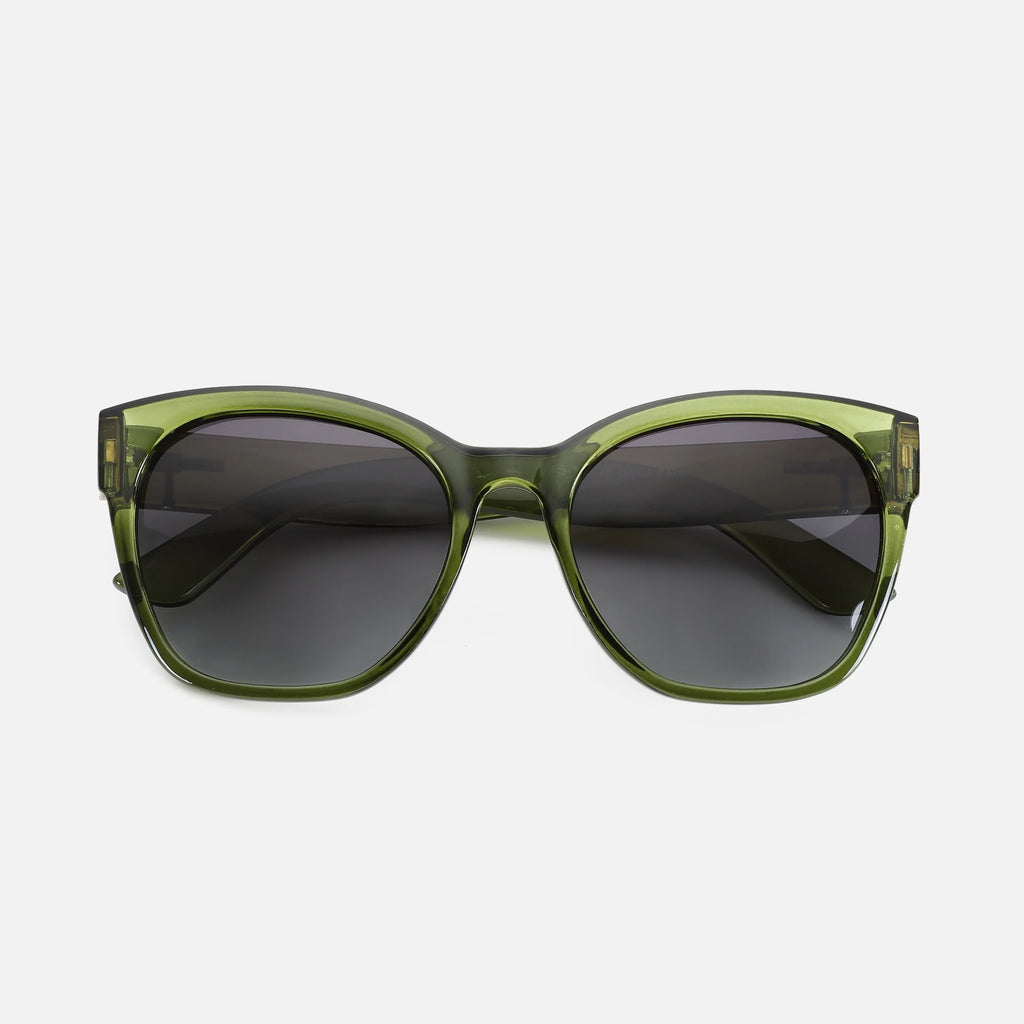 ZENOTTIC Thick Butterfly Polarized Sunglasses - Chunky Cat Eye UV400