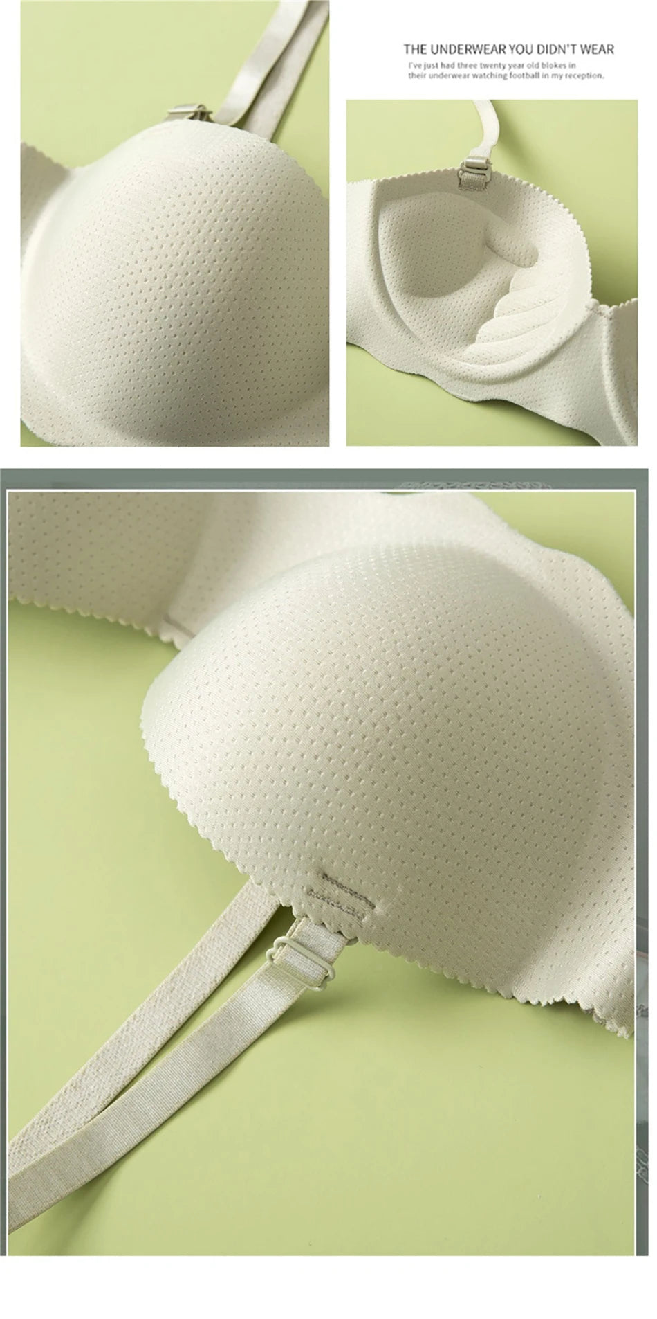 Girls Seamless Bra - Comfort Breathable Removable Strap