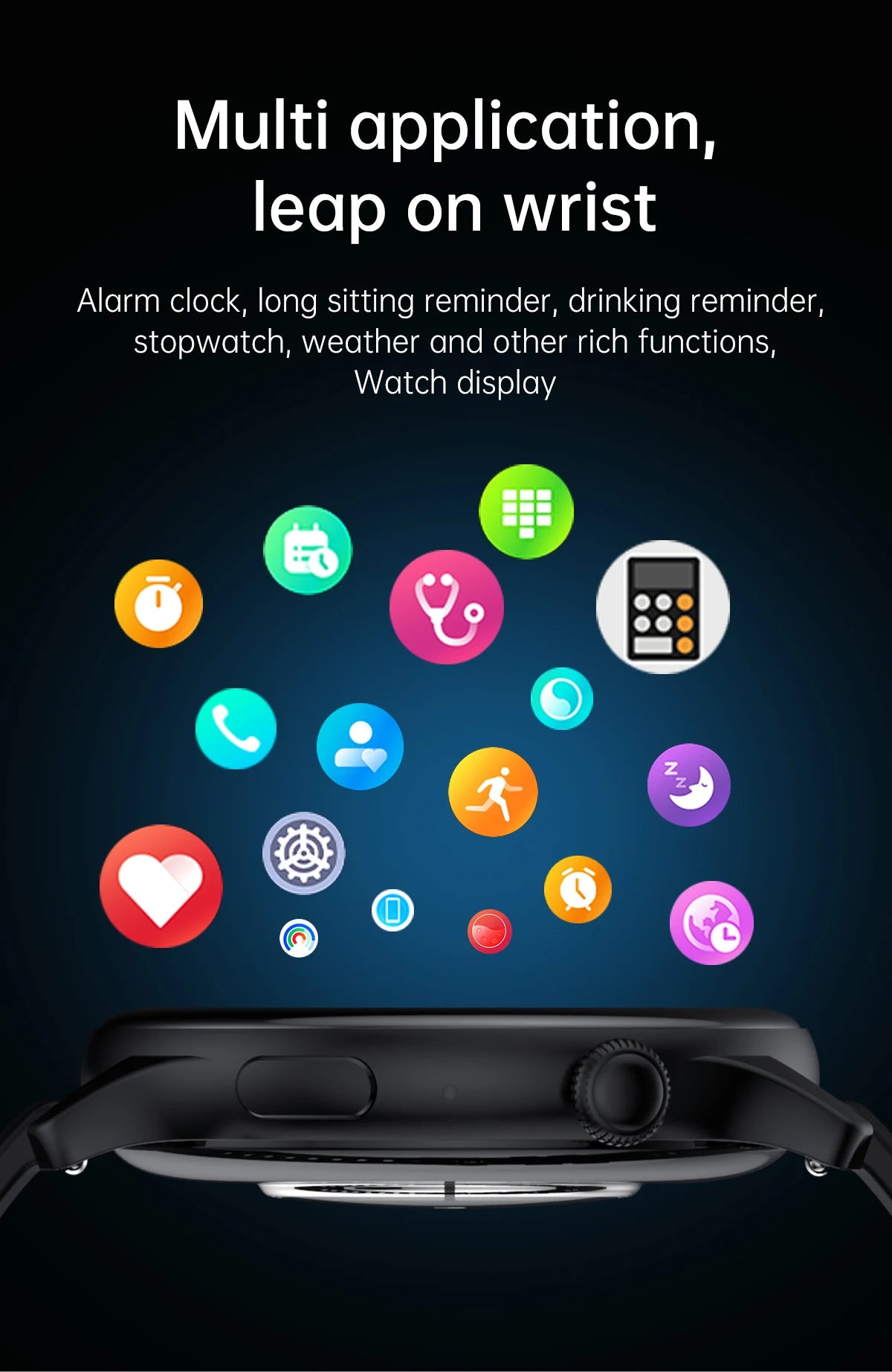 New Smart Watch Women 466*466 AMOLED Screen Always Display Time NFC Bluetooth Call Fashion IP68 Waterproof Sports Men Smartwatch