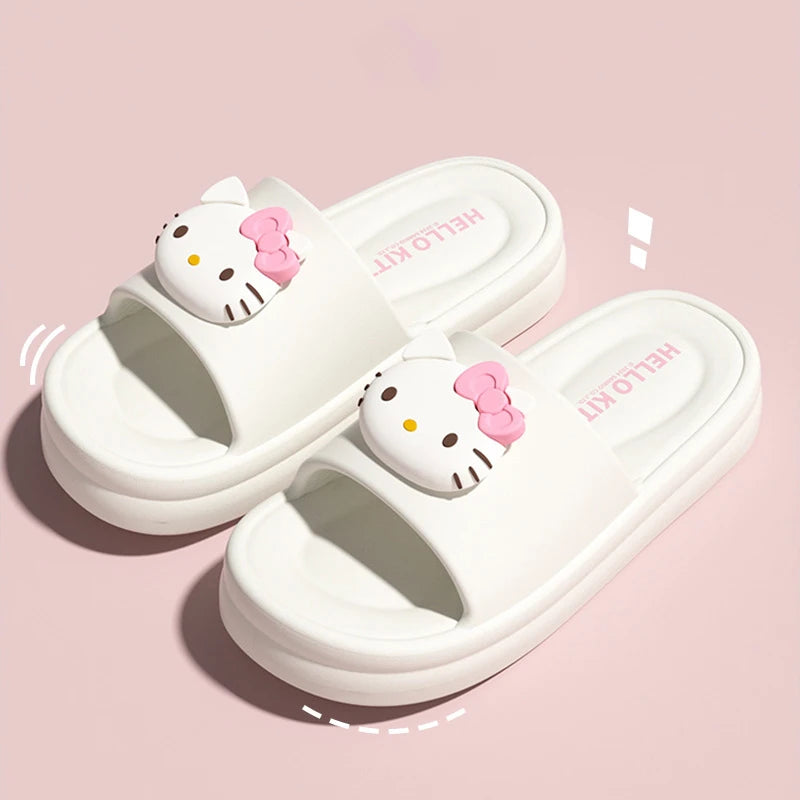Super Soft EVA Cartoon Slippers - Thick Cushion Cute Indoor Outdoor Slides